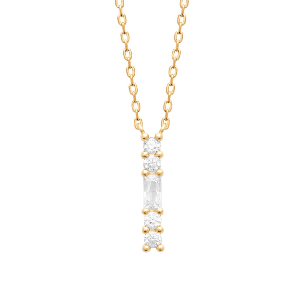Collier Ivonne en plaqué or