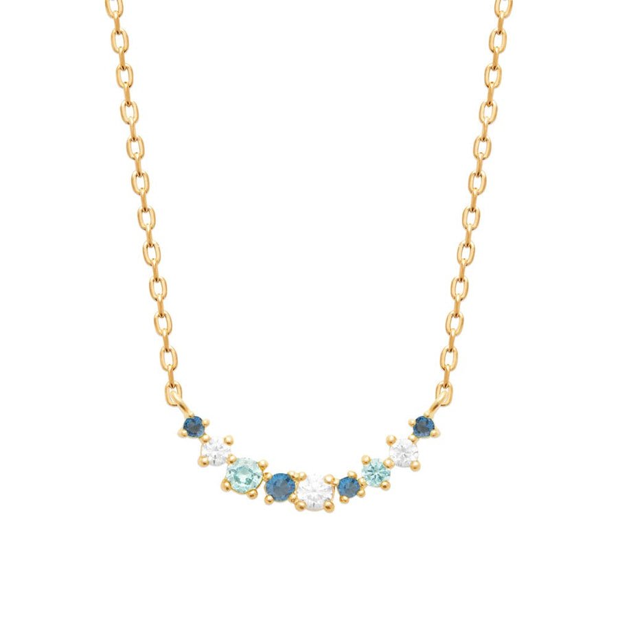 Collier Margarita en plaqué or
