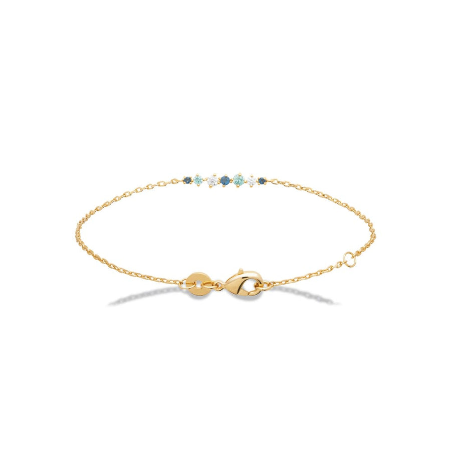 Bracelet Luzia en plaqué or