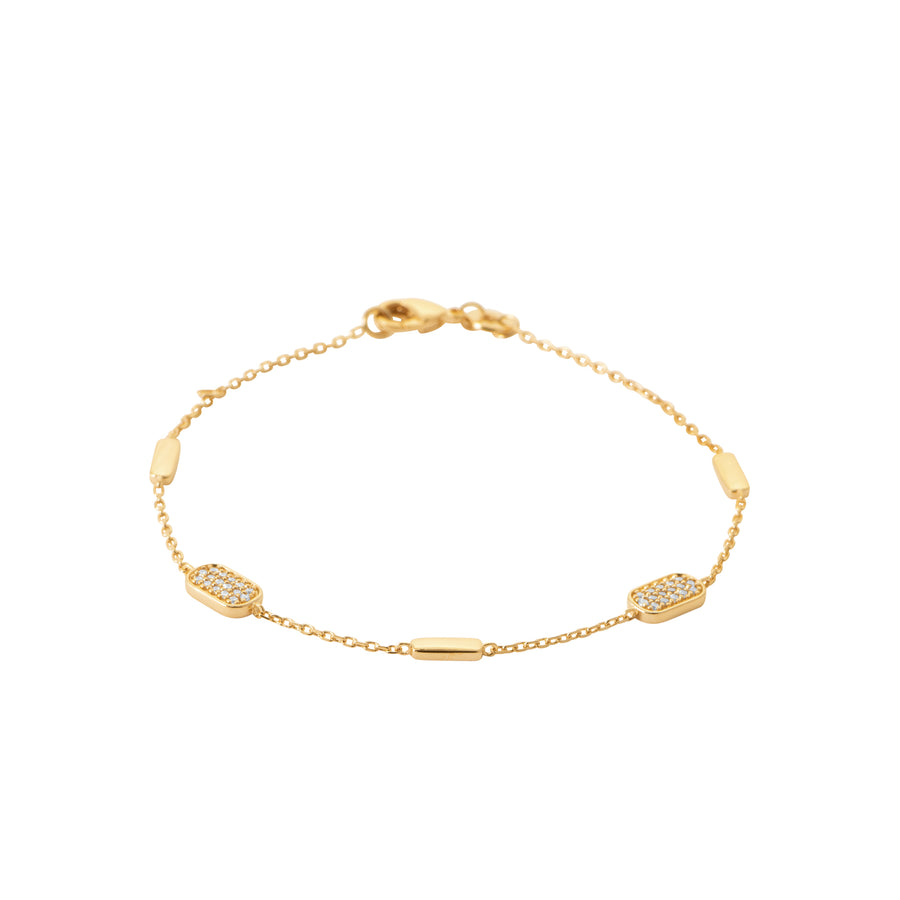 Bracelet Adeline en plaqué or
