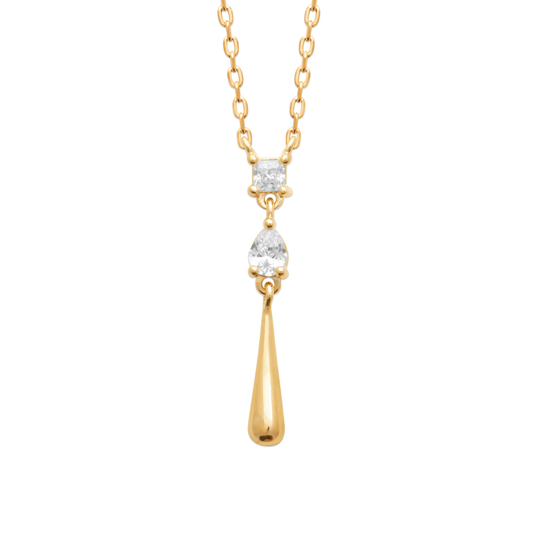 Collier Maliah en plaqué or
