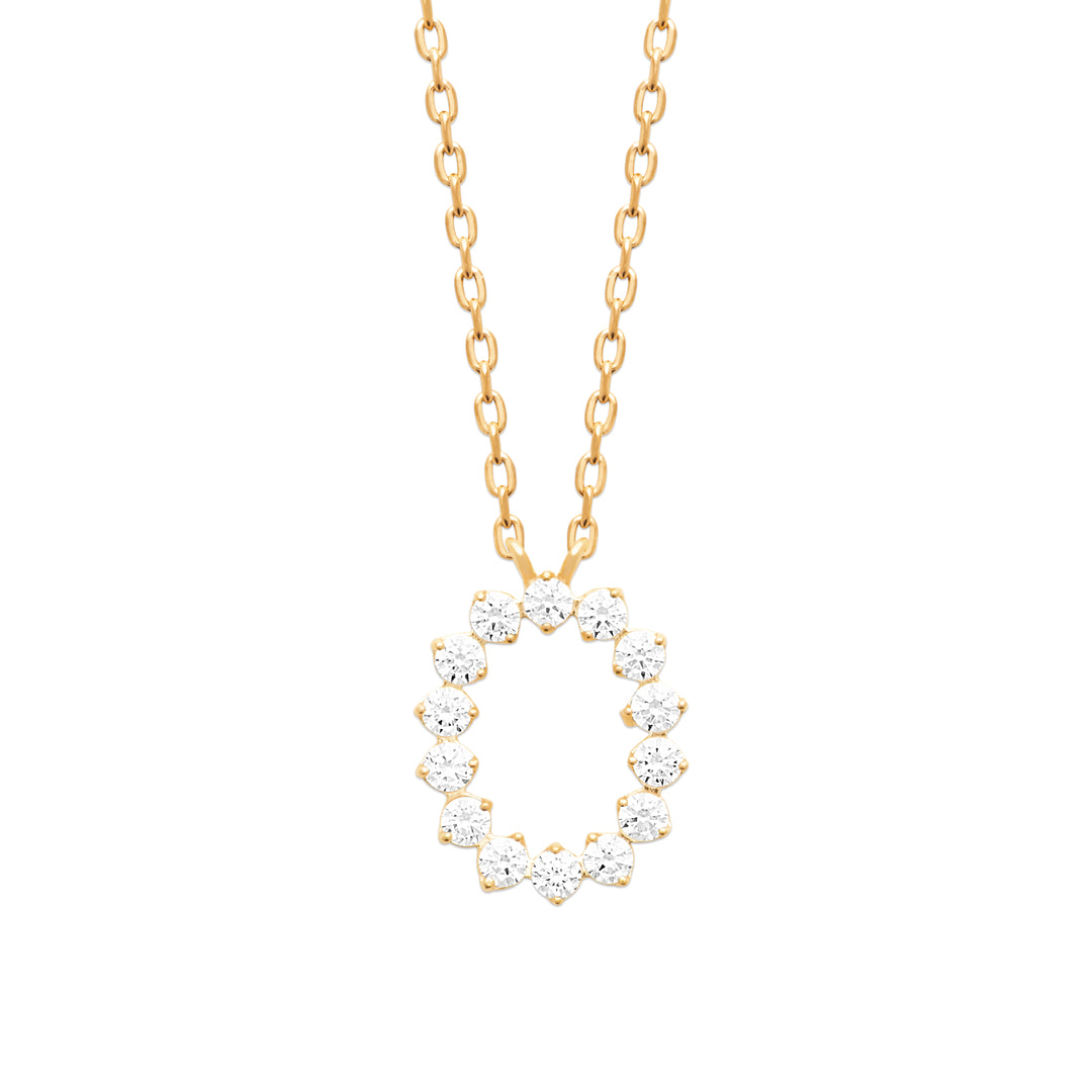 Collier Daliah en plaqué or