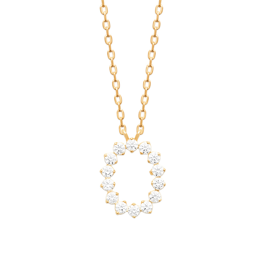 Collier Daliah en plaqué or