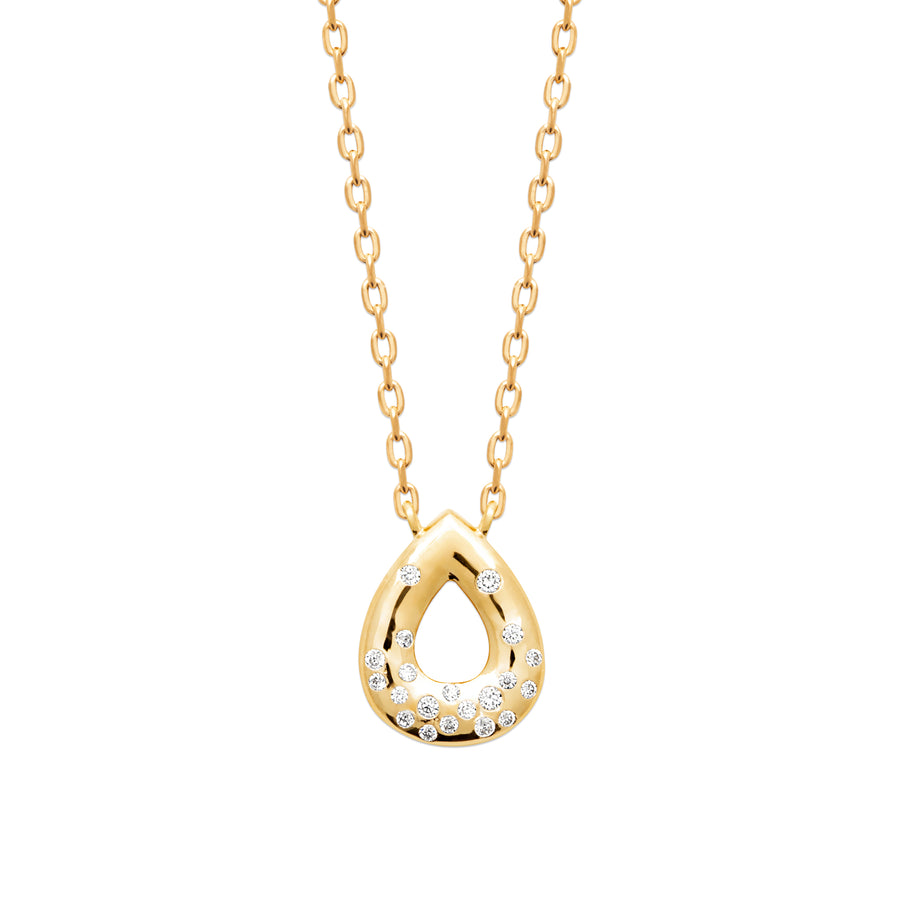 Collier Cosima en plaqué or