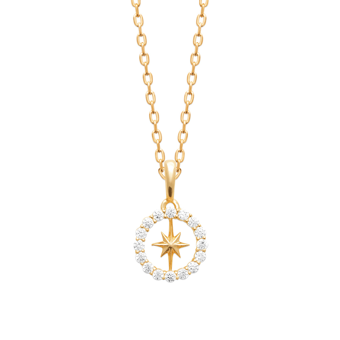 Collier Brenda en plaqué or