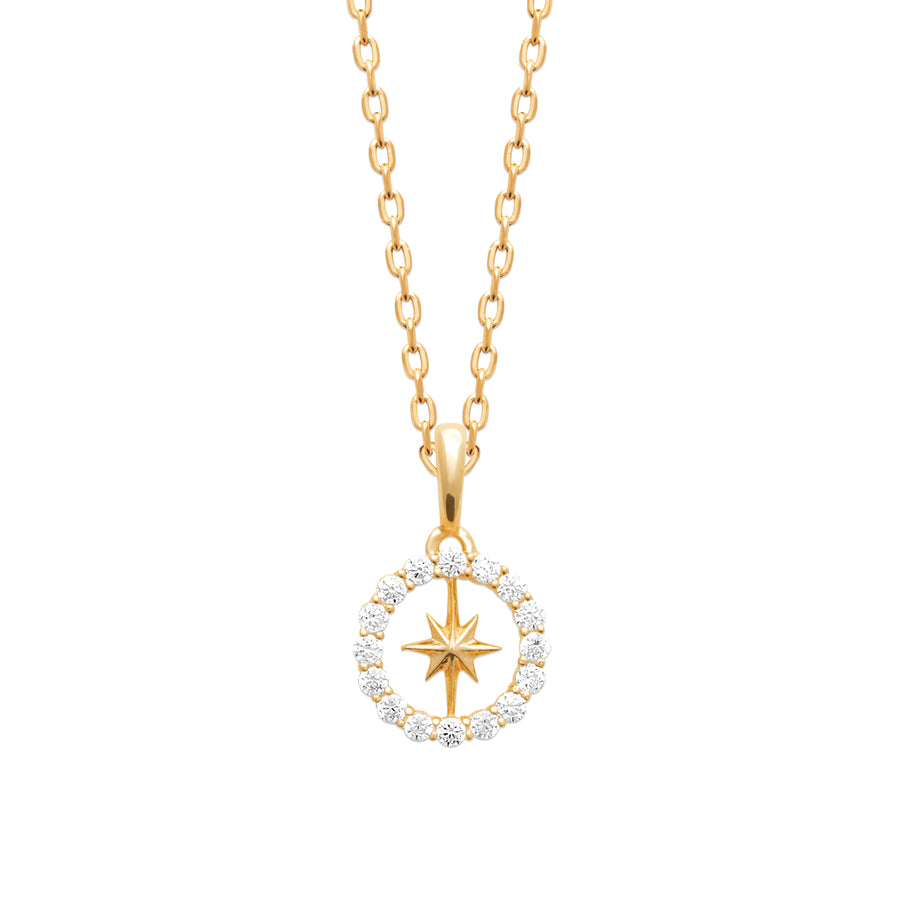 Collier Brenda en plaqué or
