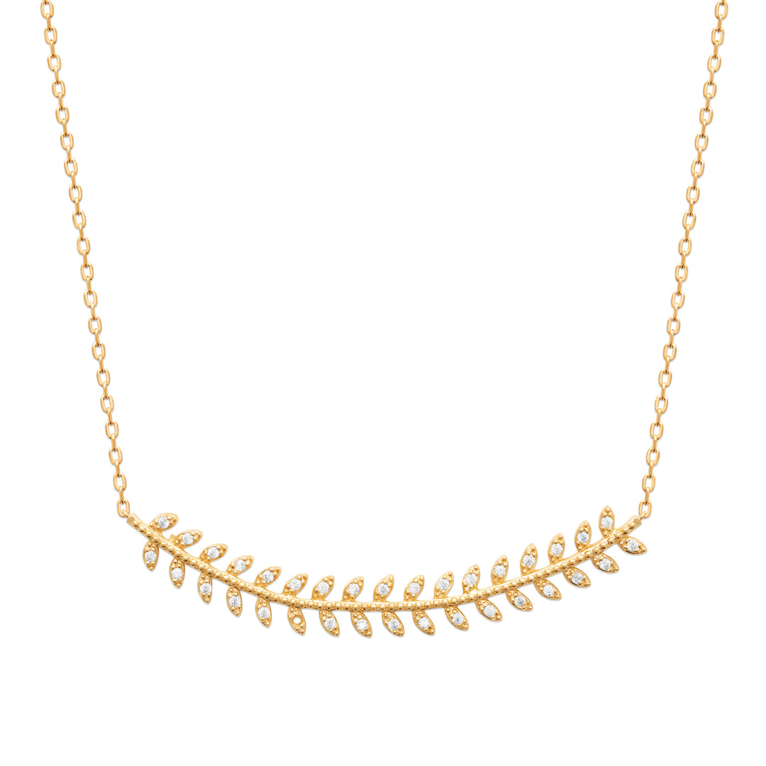 Collier Aneta en plaqué or