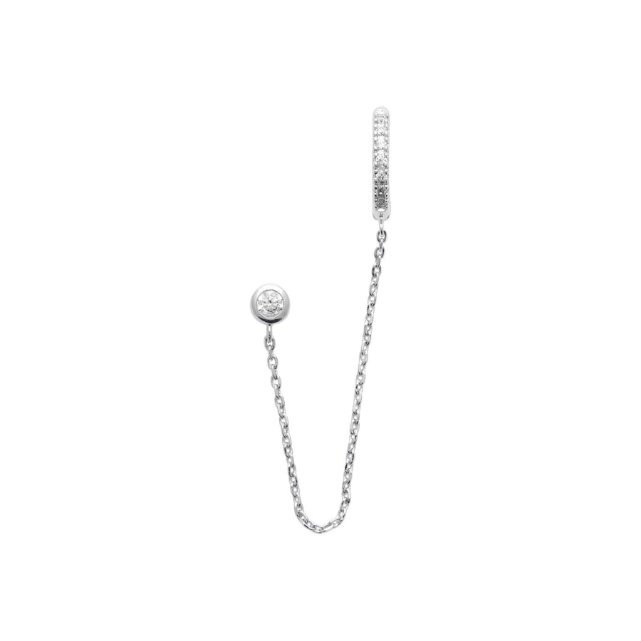 Boucles d'oreilles Gil en argent