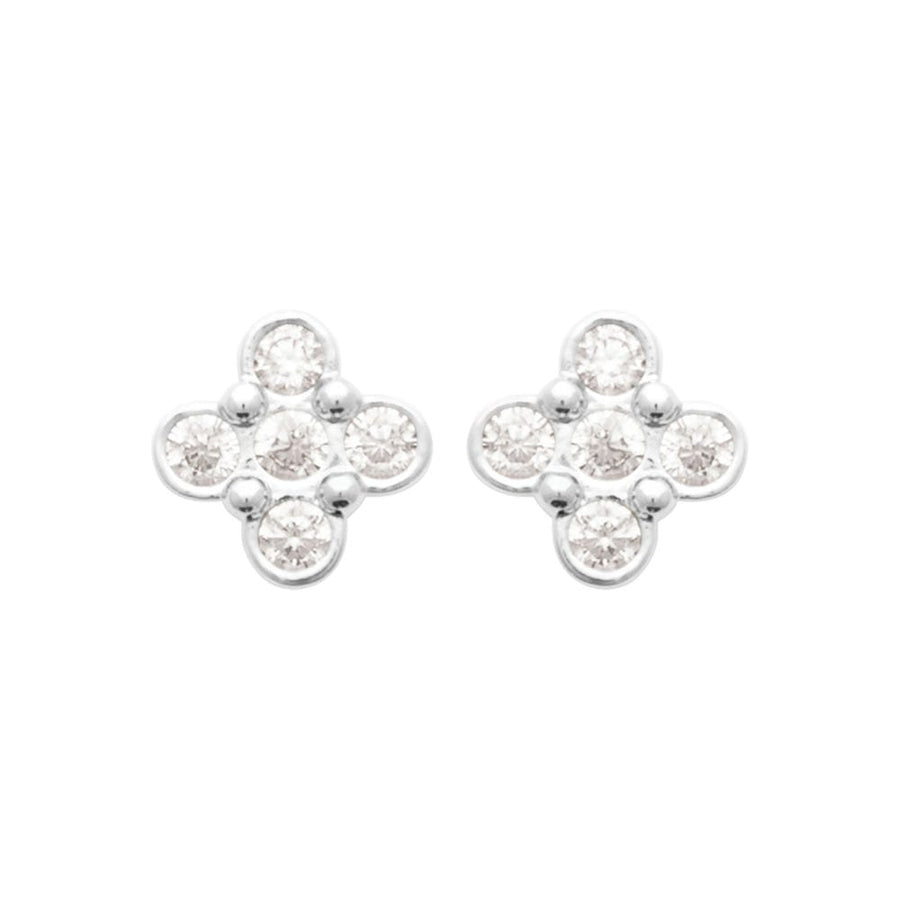 Boucles d'oreilles Medelice en argent