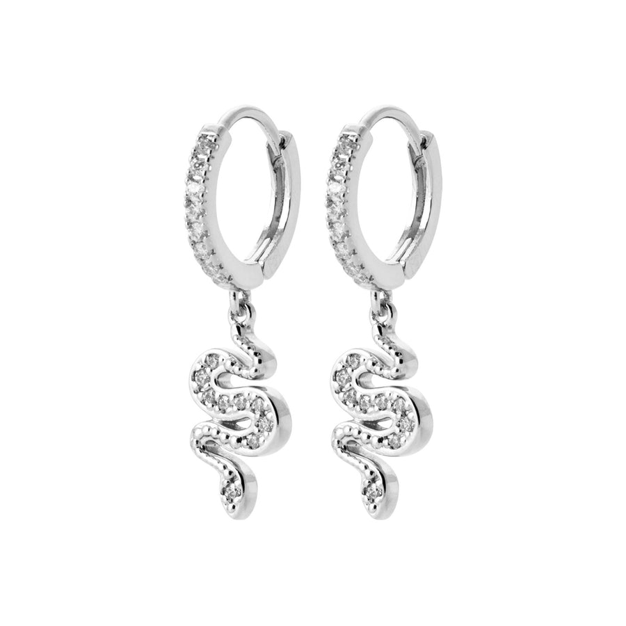 Créoles Laurianna en argent
