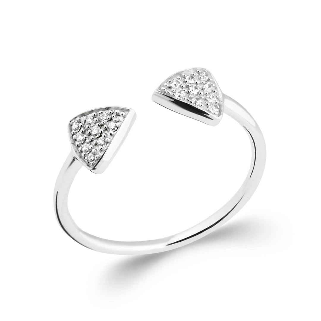 Bague ouverte Marise en argent