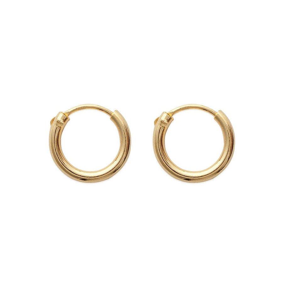 Créoles Renee en plaqué or