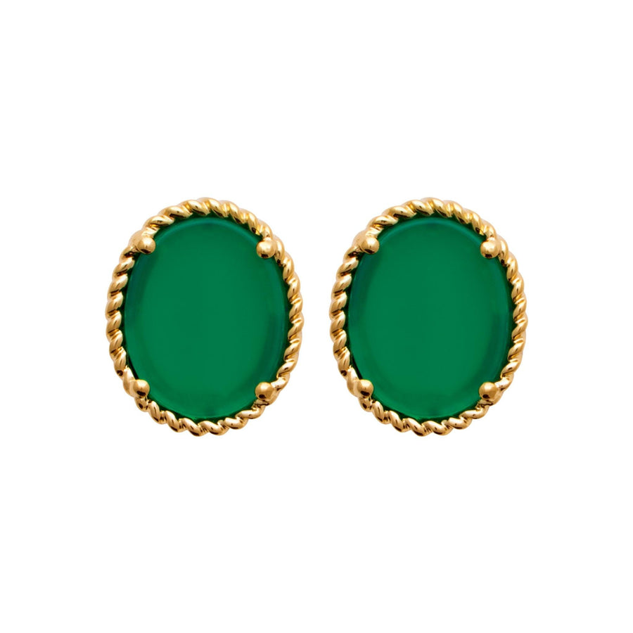 Boucles d'oreilles Servane en plaqué or