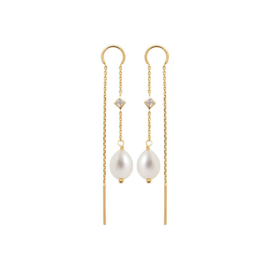Boucles d'oreilles Leonine en plaqué or