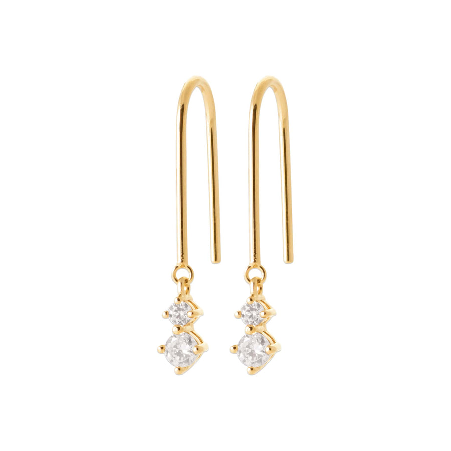 Boucles d'oreilles Jodoc en plaqué or