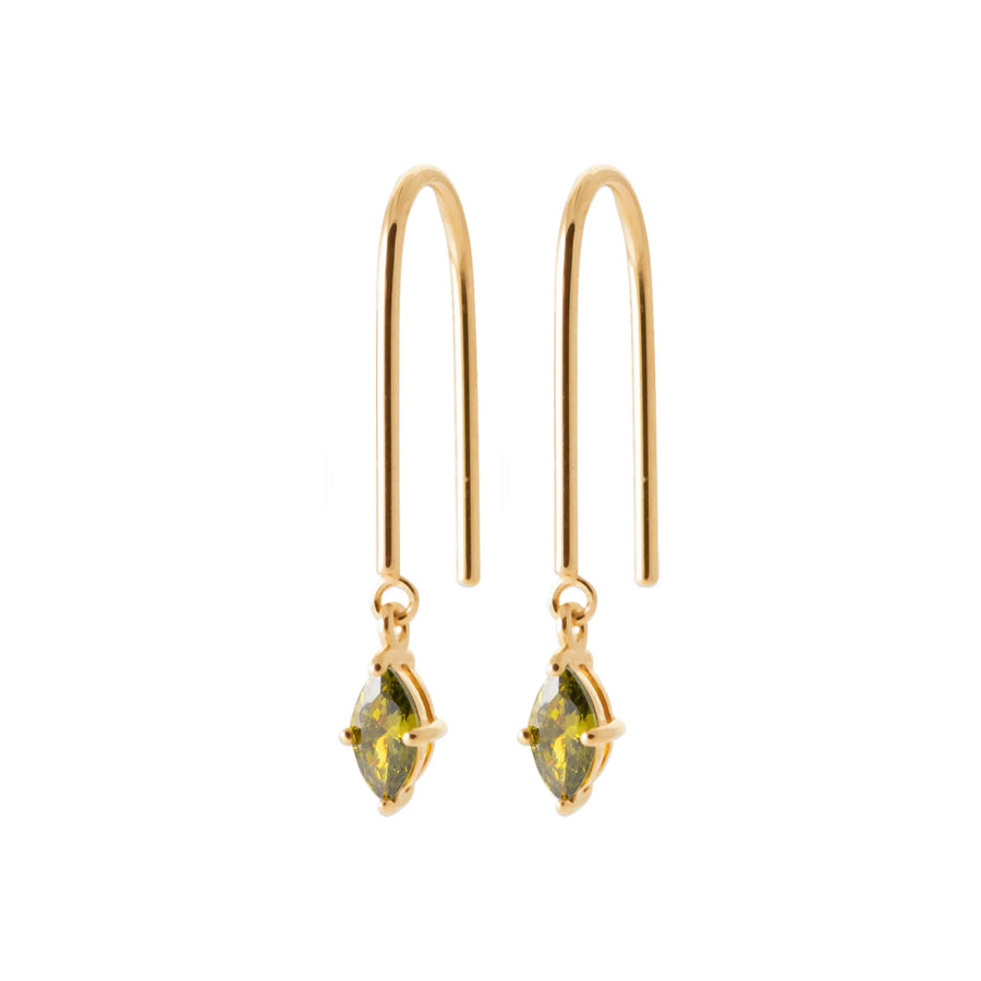 Boucles d'oreilles Ilsabe en plaqué or