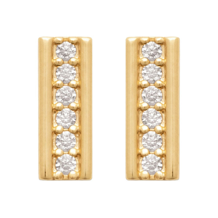 Boucles d'oreilles Natalene en plaqué or