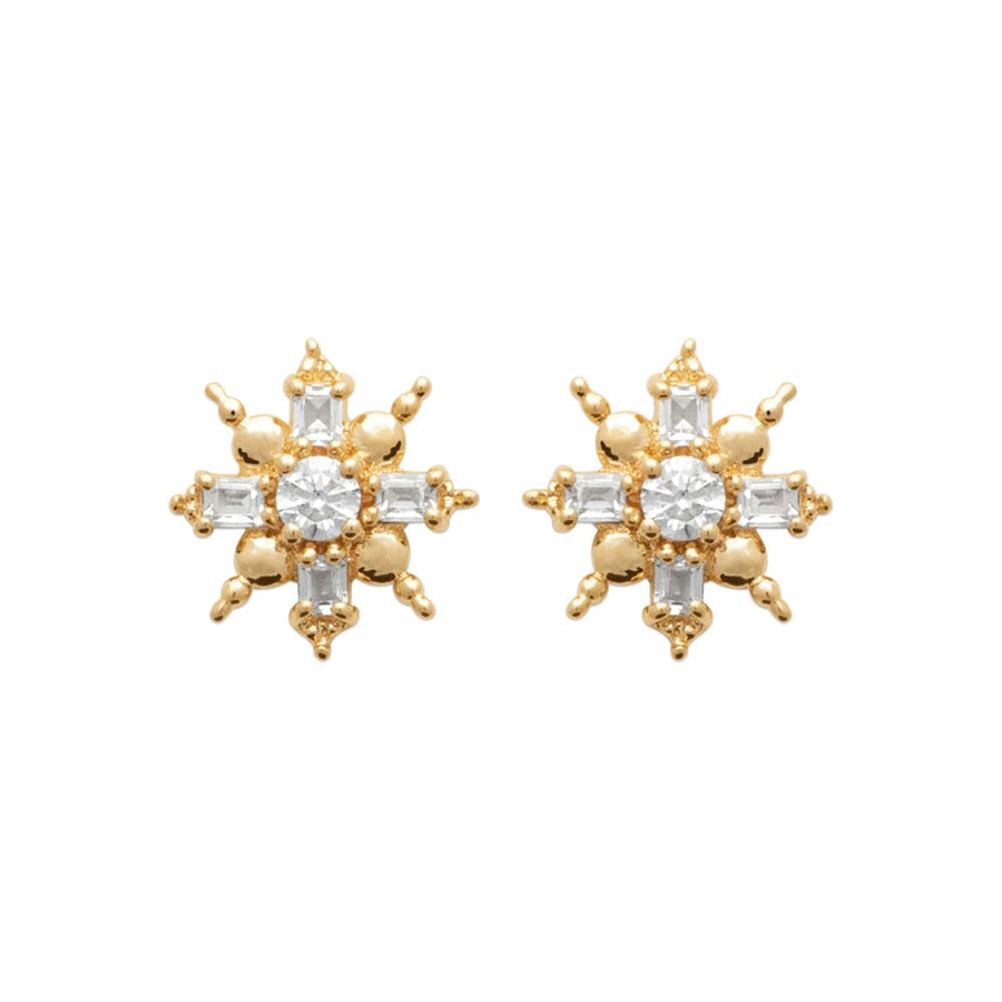 Boucles d'oreilles Mettelde en plaqué or