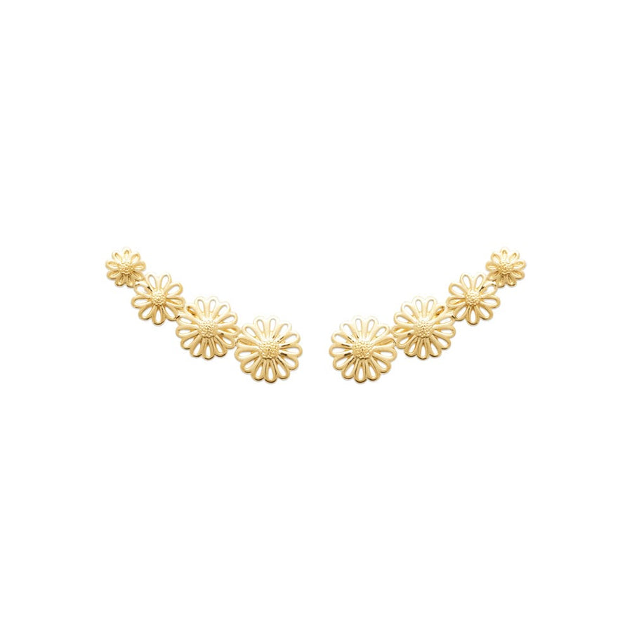 Boucles d'oreilles Veronika en plaqué or