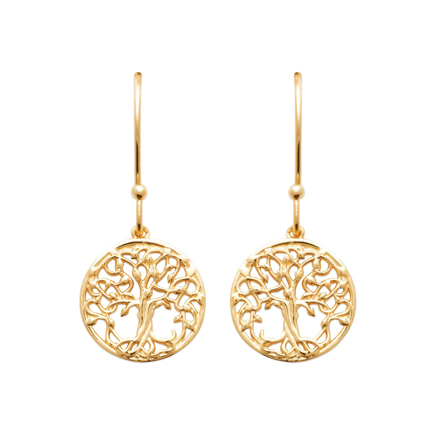 Boucles d'oreilles Meliocha en plaqué or