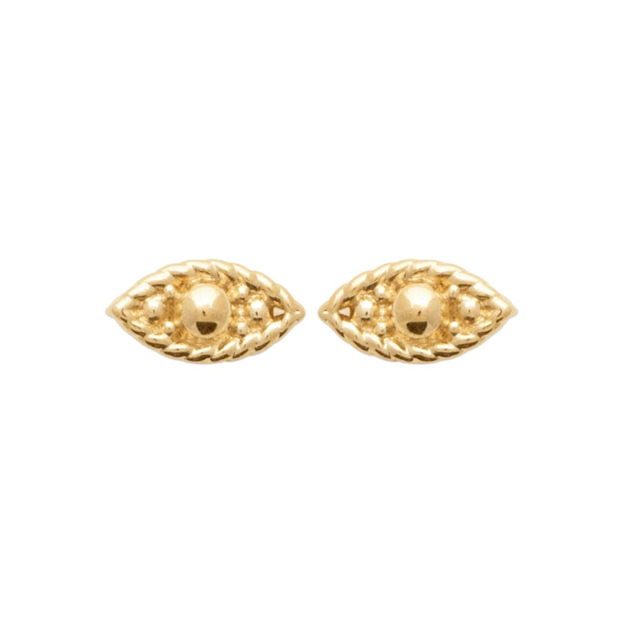 Boucles d'oreilles Francette en plaqué or
