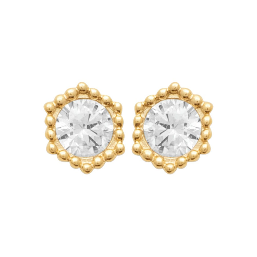 Boucles d'oreilles Duredle en plaqué or