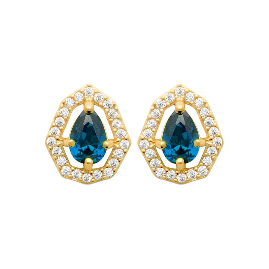 Boucles d'oreilles Henrika en plaqué or