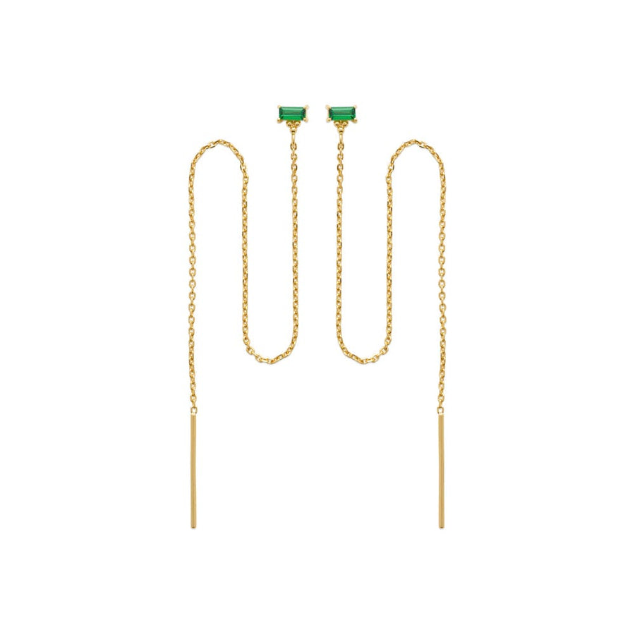 Boucles d'oreilles Melisenda en plaqué or