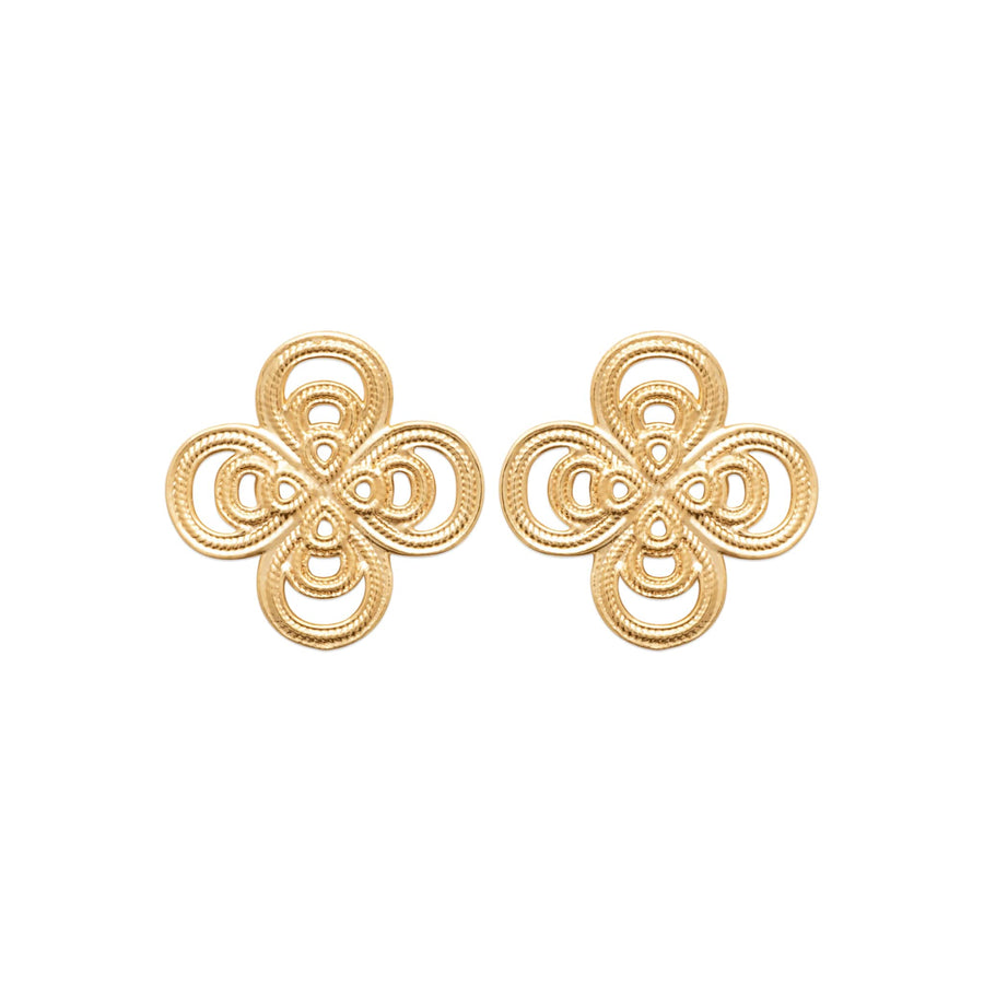 Boucles d'oreilles Henschel en plaqué or
