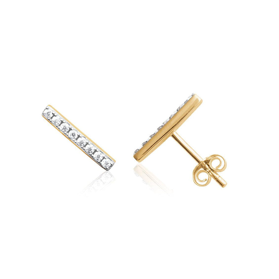 Boucles d'oreilles Zahara en plaqué or