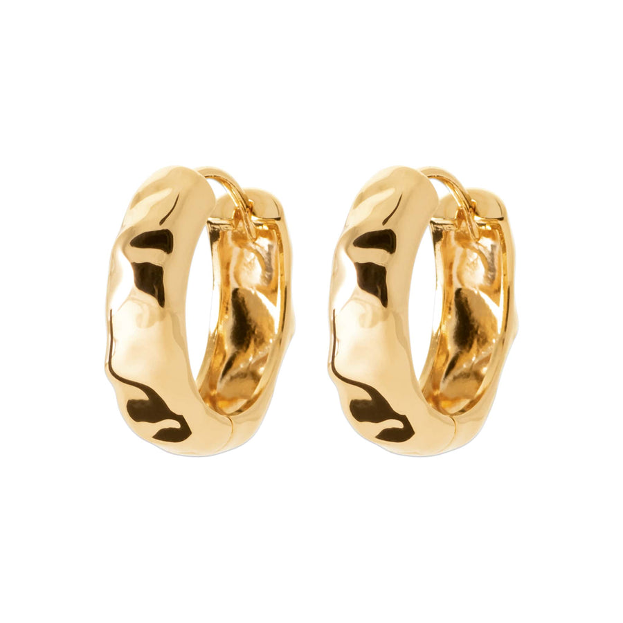 Boucles d'oreilles Giusta en plaqué or
