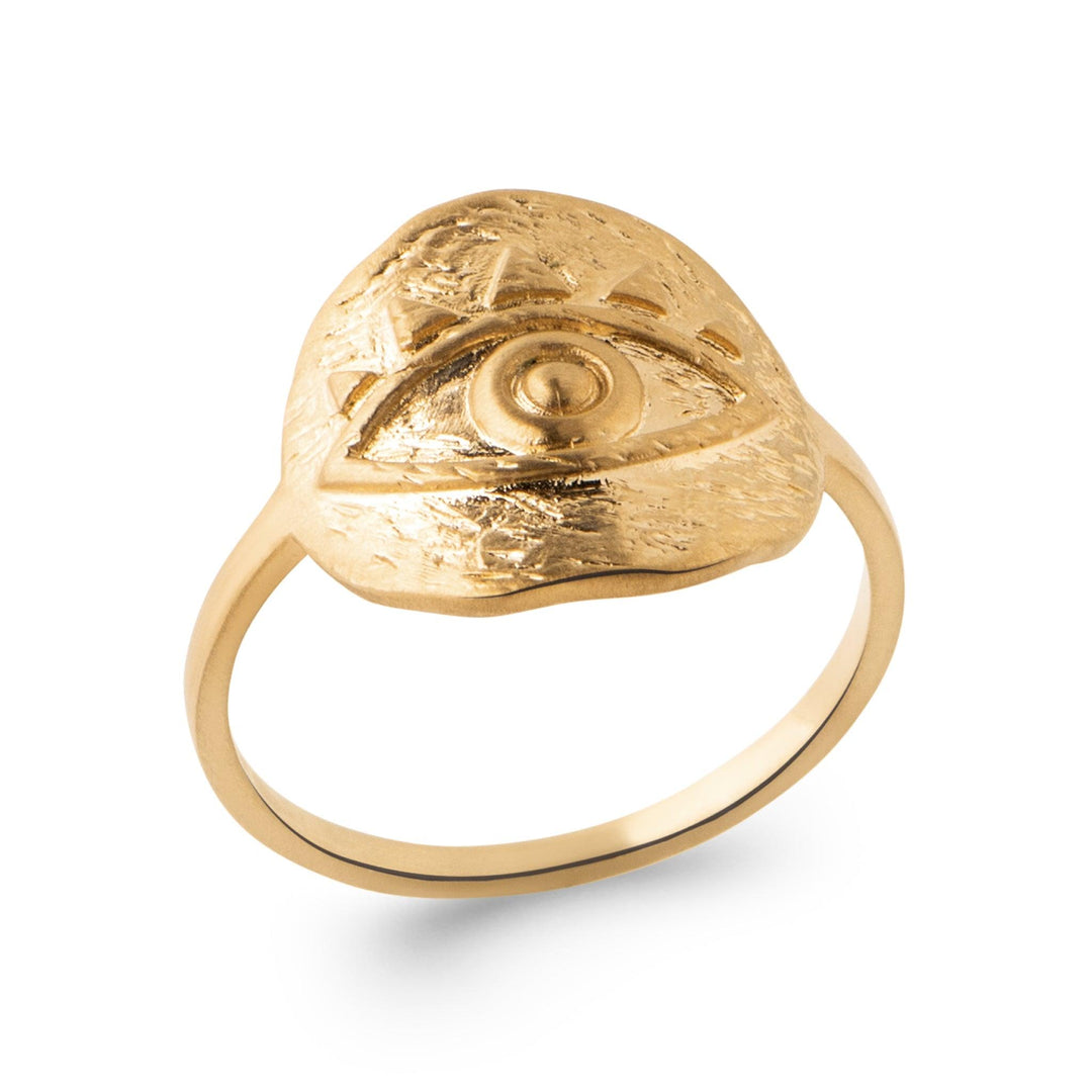 Bague Anae en plaqué or
