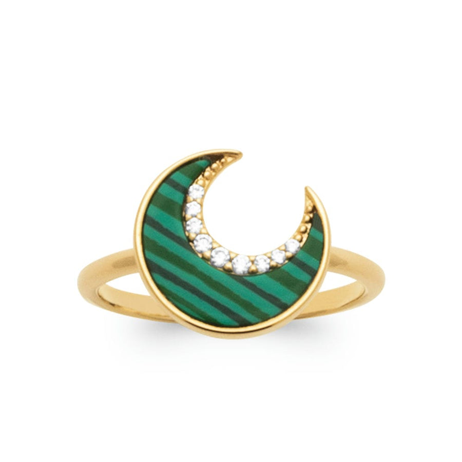 Bague Gilberthe en plaqué or