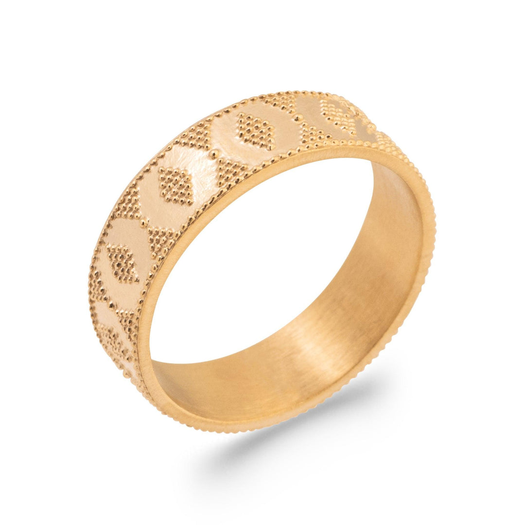 Bague Ainara en plaqué or