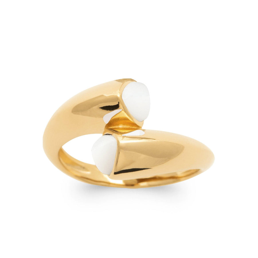 Bague Hadda en plaqué or