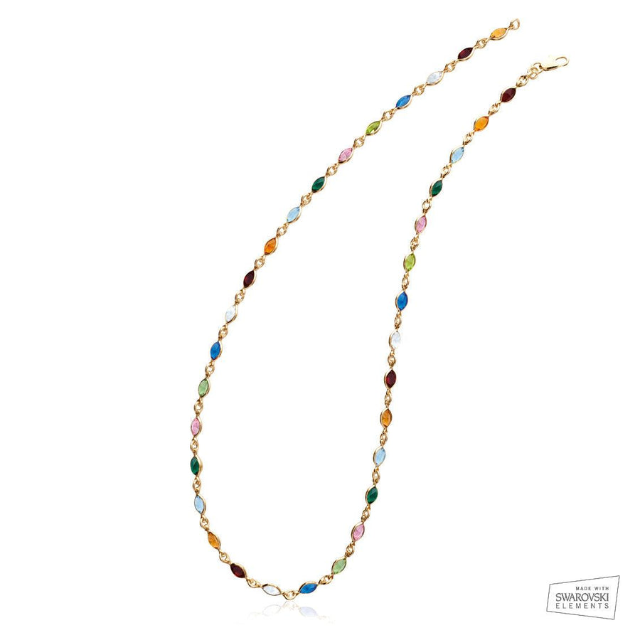 Collier Ieva en plaqué or