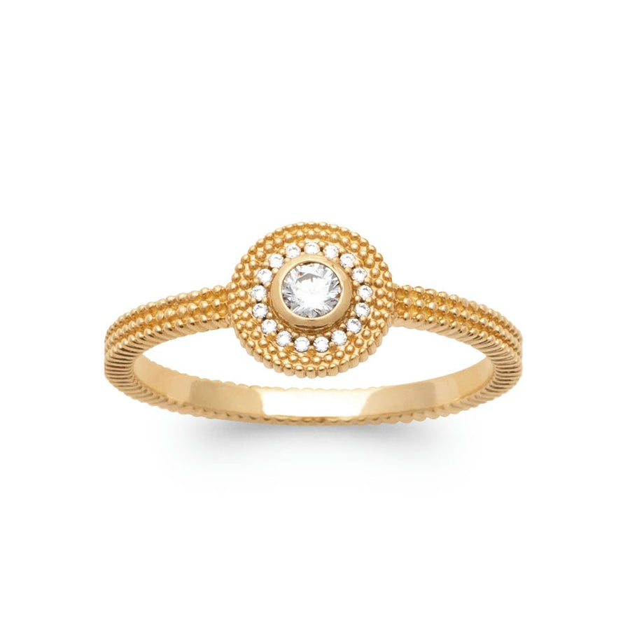 Bague Phiby en plaqué or