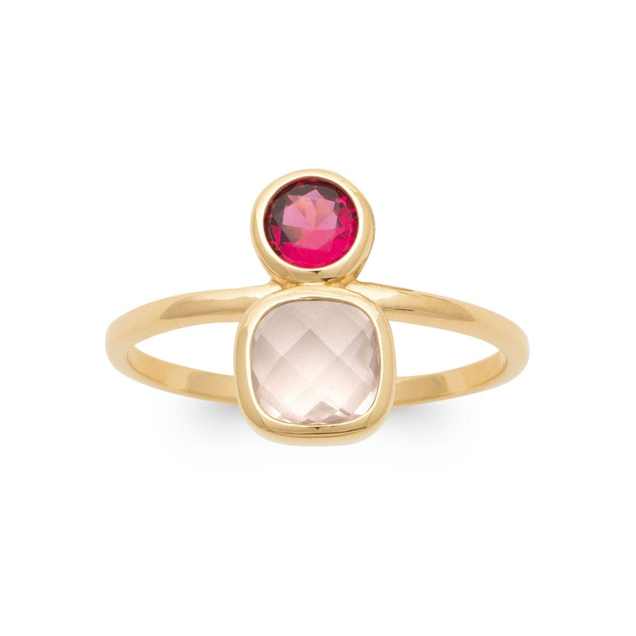 Bague Nouria en plaqué or