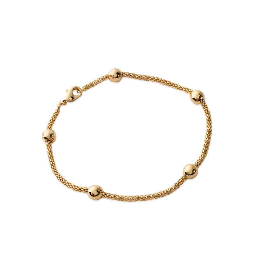 Bracelet Sandy en plaqué or