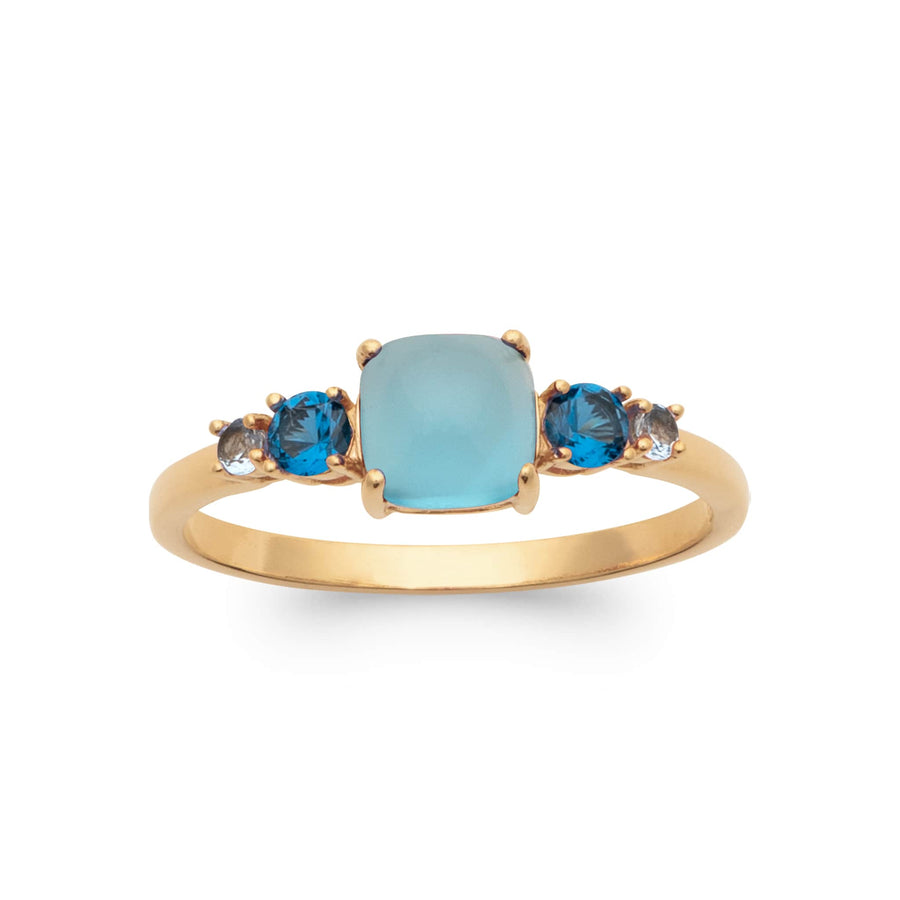 Bague Illana en plaqué or