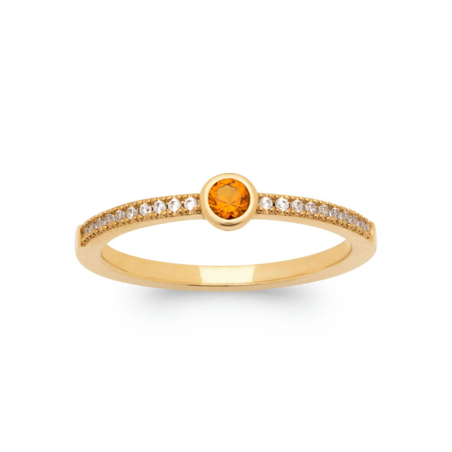 Bague Gemma en plaqué or