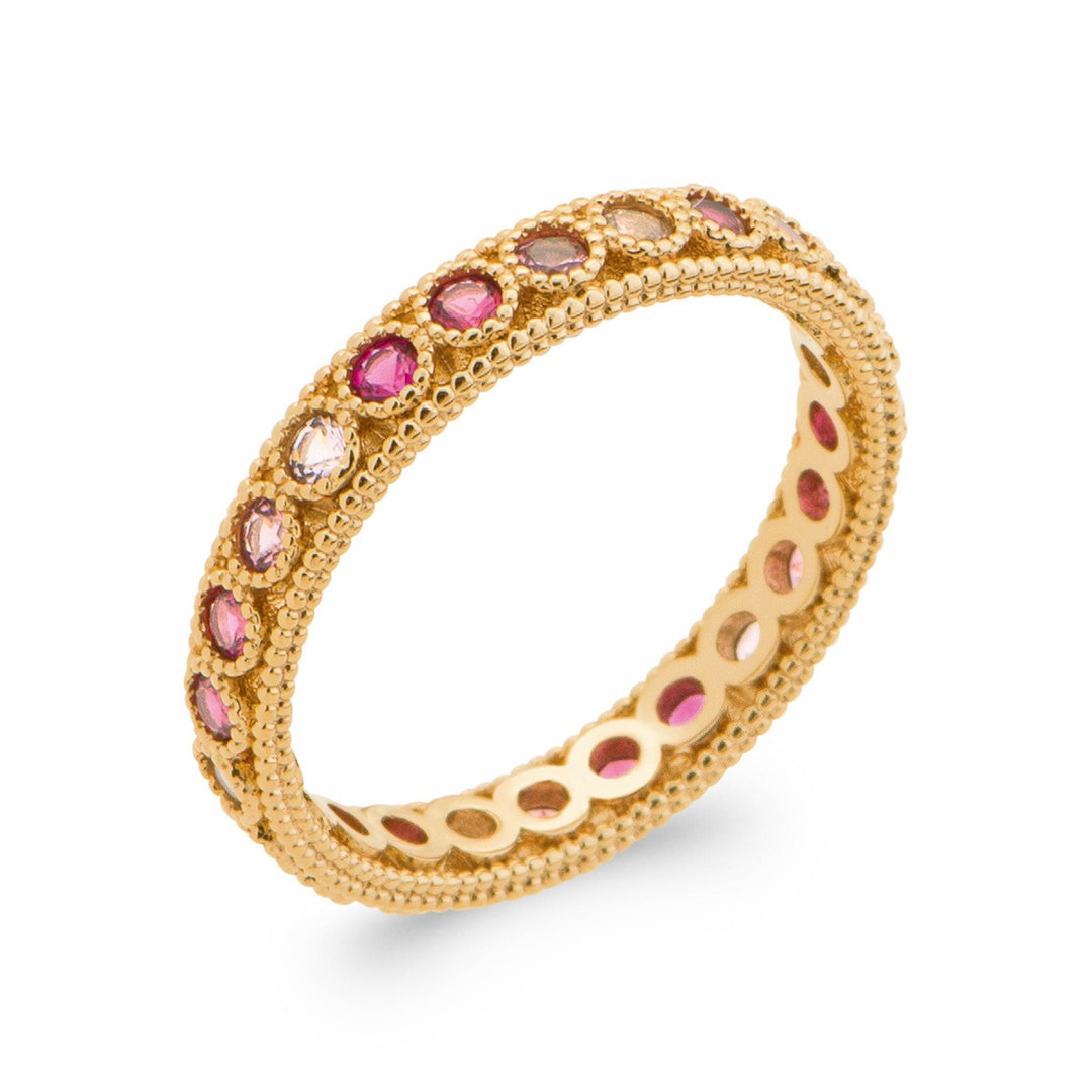 Bague Eleanor en plaqué or