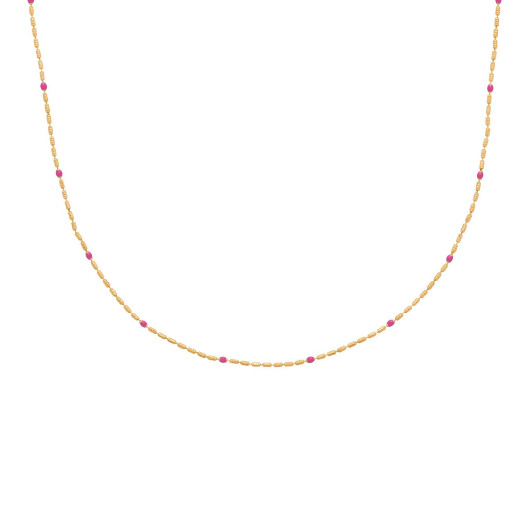 Collier Gwenn en plaqué or