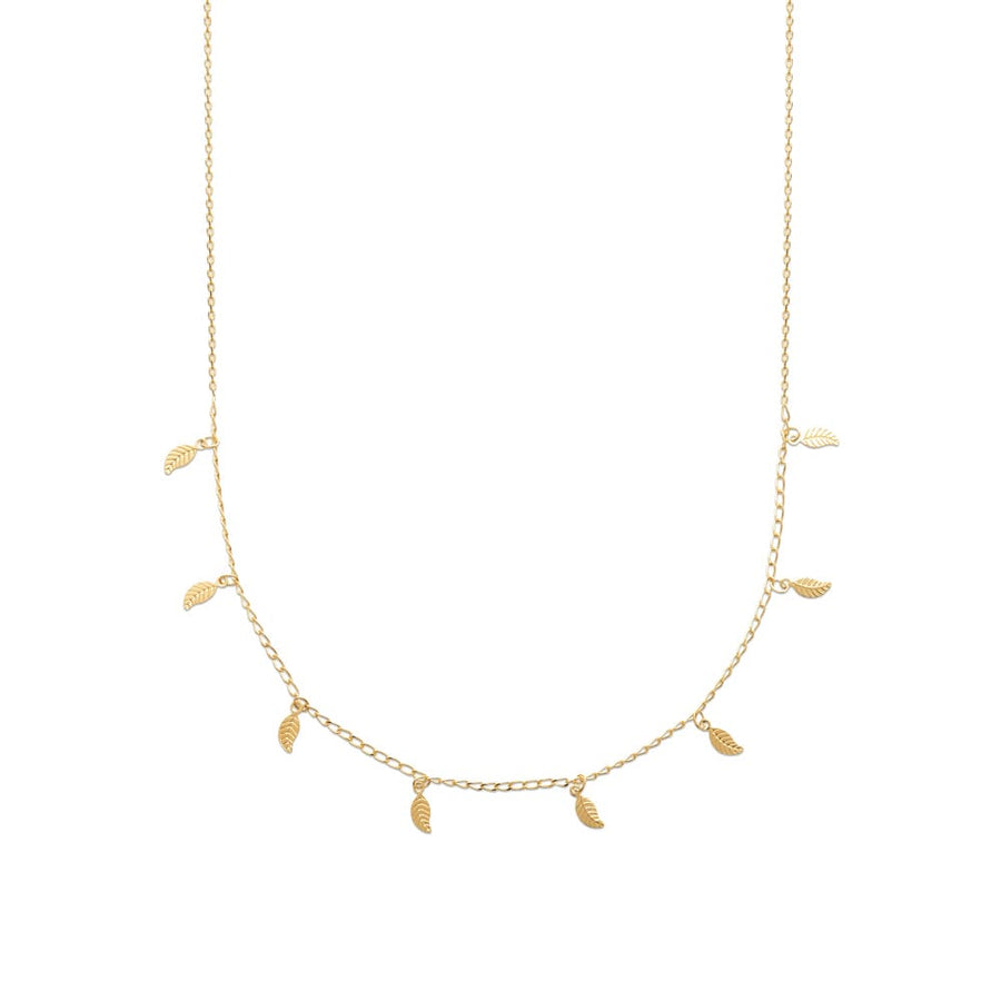 Collier Corie en plaqué or