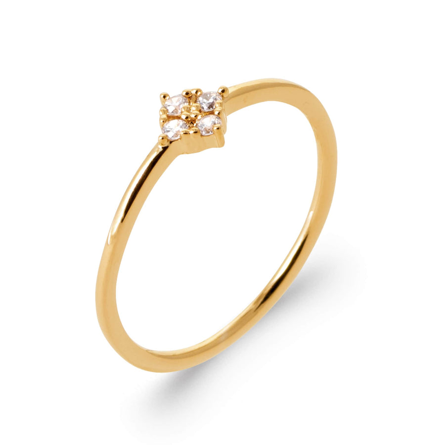 Bague Sahina en plaqué or