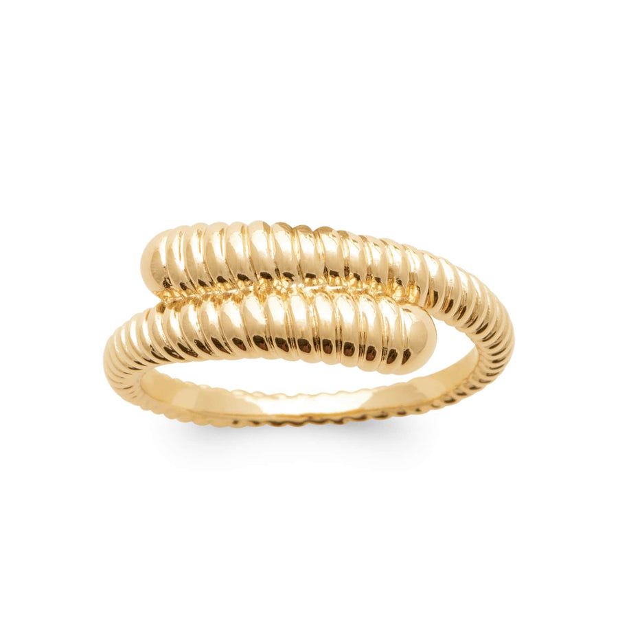 Bague Thara en plaqué or