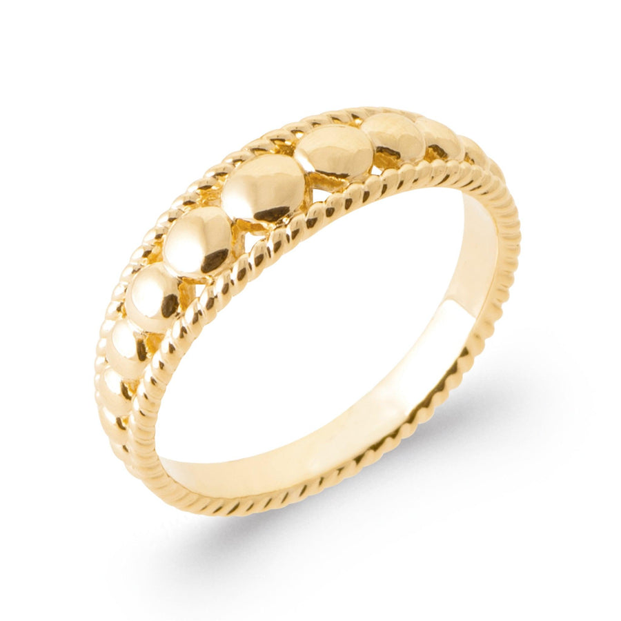 Bague Eloine en plaqué or