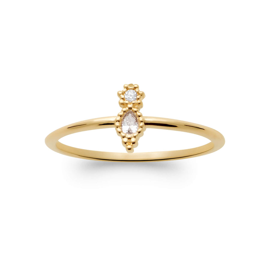 Bague Liana en plaqué or