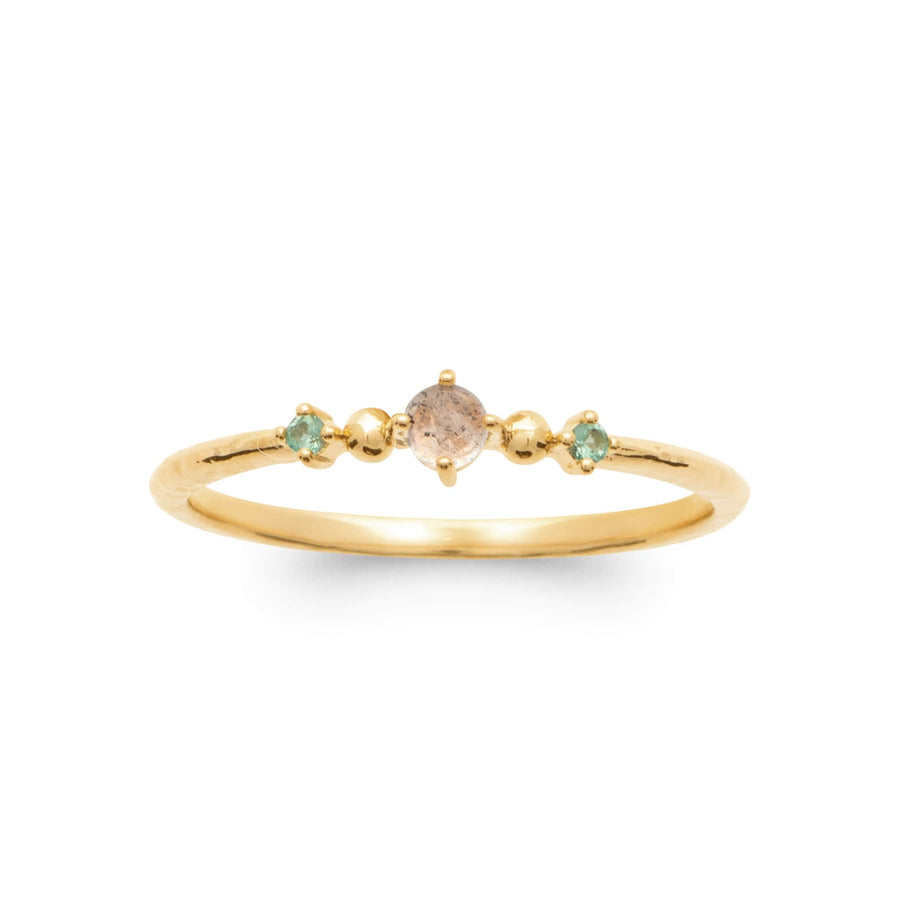 Bague Liyah en plaqué or