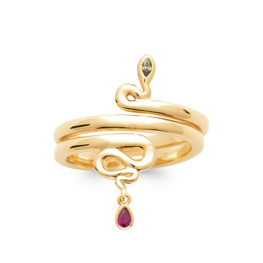 Bague Solvi en plaqué or